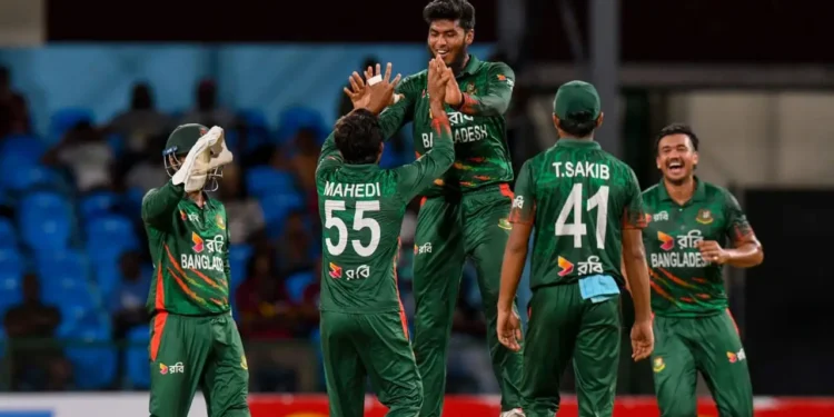 উইন্ডিজকে হারিয়ে টাইগারদের ঐতিহাসিক সিরিজ জয়