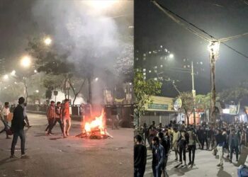 ঢাবি ও সাত কলেজের শিক্ষার্থীদের পাল্টাপাল্টি সংঘর্ষে রণক্ষেত্র নীলক্ষেত-নিউমার্কেট এলাকা