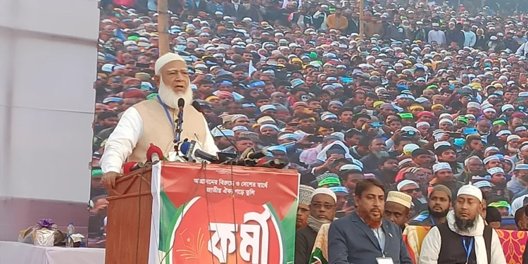 দেশের সব মসজিদে একই খুতবা দেওয়ার আহ্বান জামায়াত আমীরের