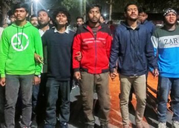 সীমান্তে ভারতীয়দের হামলার প্রতিবাদে রাবিতে বিক্ষোভ