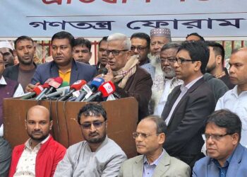 বাংলাদেশের অভ্যন্তরীণ বিষয়ে মাথা ঘামাবেন না : ভারতকে জয়নুল আবদিন ফারুক