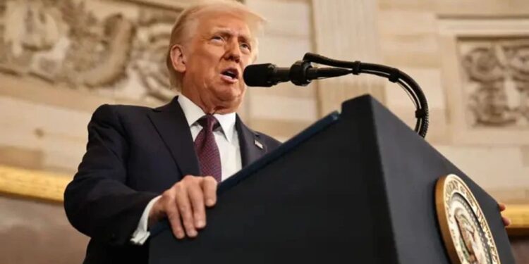 শপথ নিয়ে যে বার্তা দিলেন মার্কিন প্রেসিডেন্ট ডোনাল্ড ট্রাম্প