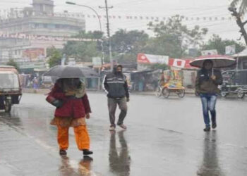 যেসব জায়গায় বৃষ্টি হতে পারে আজ