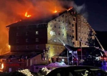 তুরস্কের হোটেলে ভয়াবহ আগুন, ৬৬ জনের মৃত্যু