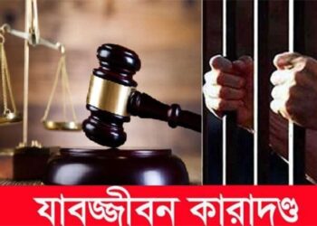 বগুড়ায় পানিতে ফেলে সন্তানকে হত্যার দায়ে বাবার যাবজ্জীবন