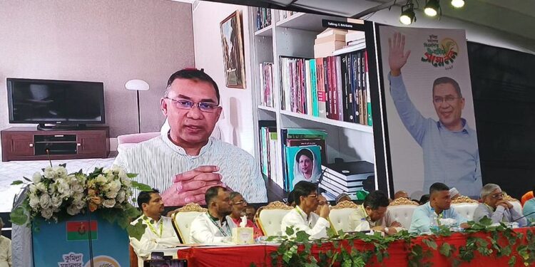 আমরা বিভেদে জড়ালে দেশ ক্ষতিগ্রস্ত হবে: তারেক রহমান