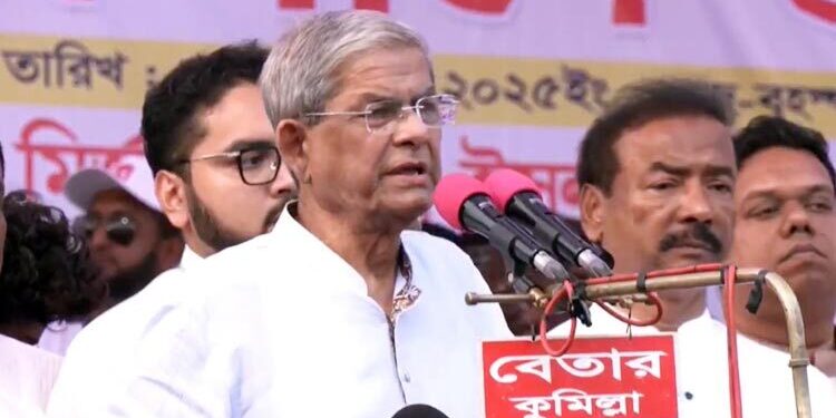 তাড়াতাড়ি নির্বাচন দিন: মির্জা ফখরুল