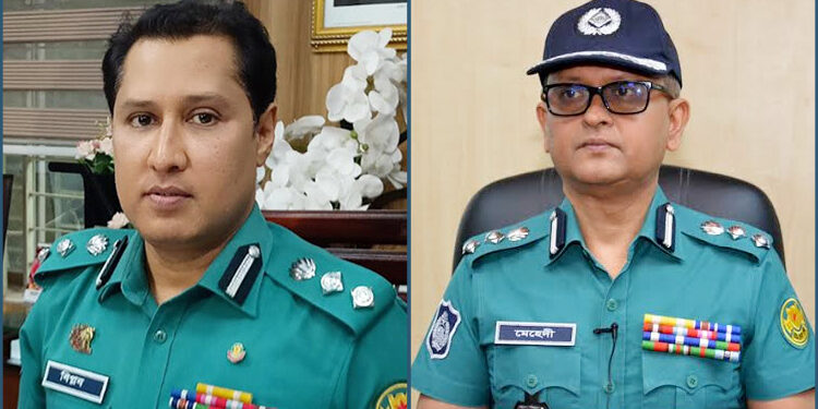 সেই পুলিশ কর্মকর্তা বিপ্লব কুমার ও মেহেদী হাসান বরখাস্ত
