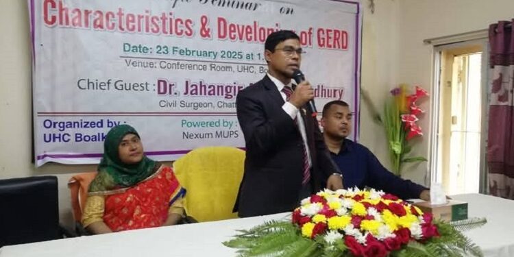 বোয়ালখালী স্বাস্থ্য কমপ্লেক্সে ব্লাড ট্রান্সফিউশন ইউনিট চালু