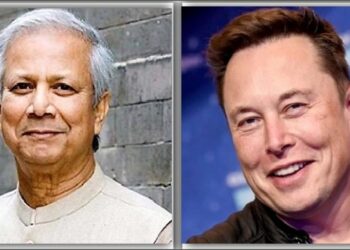 ইলন মাস্কের সঙ্গে টেলিফোনে কথা বললেন প্রধান উপদেষ্টা