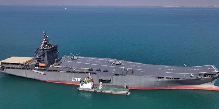 ড্রোনবাহী প্রথম যুদ্ধজাহাজ বানিয়ে ইরানের চমক!