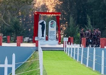 মেরিন ড্রাইভে মেজর সিনহা স্মৃতিফলক উদ্বোধন