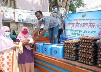 রোজায় ভ্রাম্যমাণ বিক্রয়কেন্দ্রে কম দামে মিলবে মাংস-দুধ-ডিম