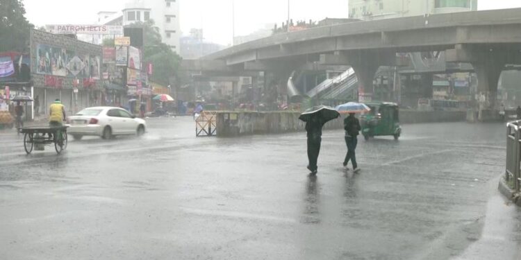 ঢাকায় বছরের প্রথম শিলাবৃষ্টি