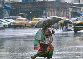 পশ্চিমবঙ্গজুড়ে বজ্রসহ বৃষ্টির পূর্বাভাস