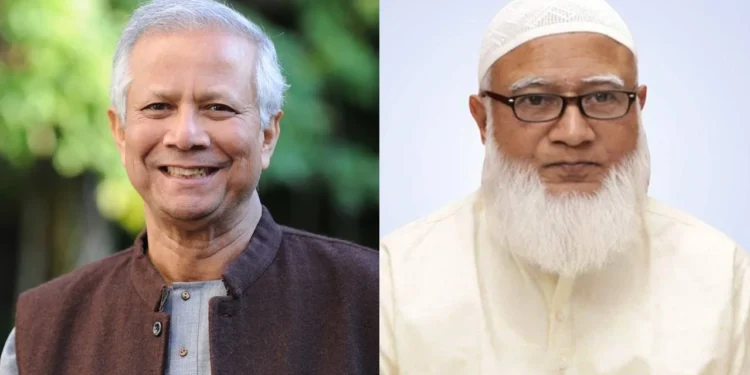 প্রধান উপদেষ্টার সঙ্গে জামায়াতের আমীরের বৈঠক