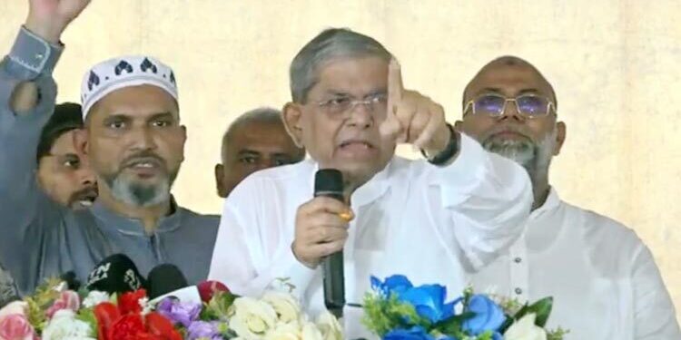 রাজপথে নামার হুঁশিয়ারি মির্জা ফখরুলের