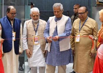 আঞ্জুমান মুফিদুলের নতুন ভবন উদ্বোধন করলেন প্রধান উপদেষ্টা