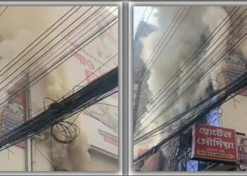 শাহজাদপুরে হোটেলে অগ্নিকাণ্ড, ৪ মরদেহ উদ্ধার