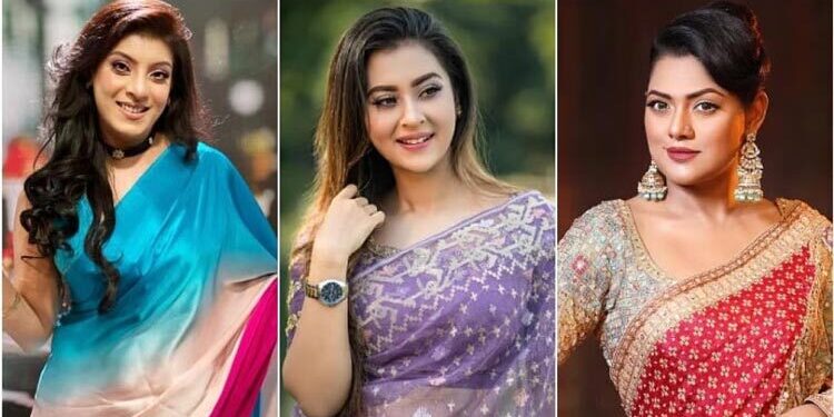 একমঞ্চে নাচবেন মৌ, তিশা ও বুবলী