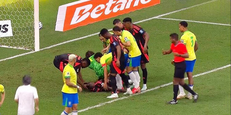 ৭ বদলি খেলোয়াড় নামিয়ে আলোচনায় ব্রাজিল