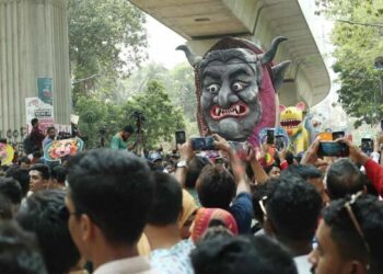 আনন্দ উল্লাসে নববর্ষের ‘আনন্দ শোভাযাত্রা’
