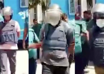 গাড়িতে লাশ পোড়ানো সেই ৩ পুলিশ কর্মকর্তা কারাগারে