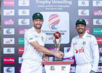 জিম্বাবুয়ের বিপক্ষে টস জিতে ব্যাটিংয়ে বাংলাদেশ