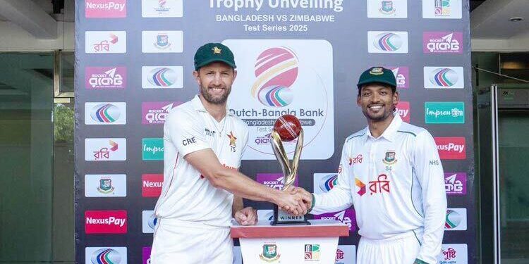 জিম্বাবুয়ের বিপক্ষে টস জিতে ব্যাটিংয়ে বাংলাদেশ