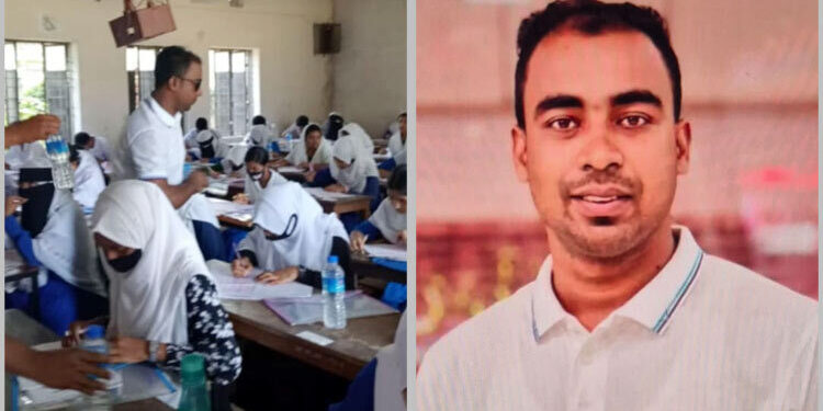 এসএসসির পরীক্ষার হলে ছাত্রদল নেতা, চটেছেন শিক্ষার্থীরা