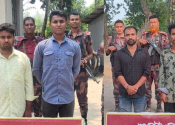 ভারতে প্রবেশের চেষ্টা, সীমান্তে নারী শিশুসহ আটক ৩৯