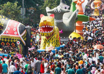 বদলে গেল মঙ্গল শোভাযাত্রার নাম