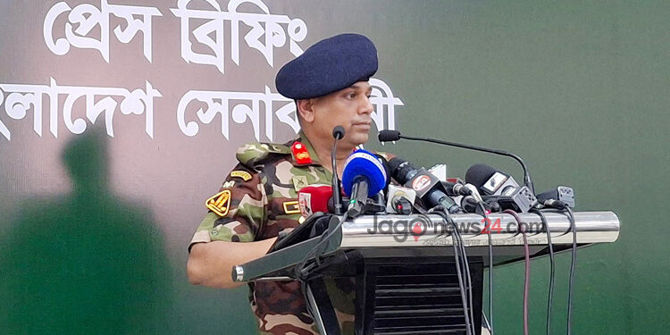 ভবিষ্যতে জনদুর্ভোগ সৃষ্টি করলে সেনাবাহিনী কঠোর হবে