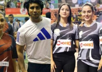 সেলিব্রিটি ক্রিকেট লিগ শুরু, মাঠ কাঁপাচ্ছেন টিভি তারকারা