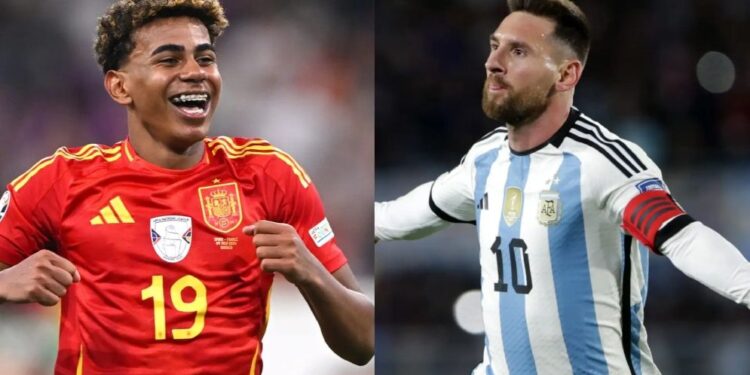 এবার মাঠের খেলায় মুখোমুখি মেসি-ইয়ামাল