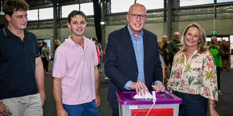 অস্ট্রেলিয়ায় ভোটগ্রহণ চলছে