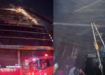 বেইলি রোডে রেস্তোরাঁয় আগুন
