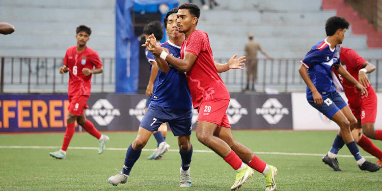 নেপালকে হারিয়ে সাফের ফাইনালে বাংলাদেশ