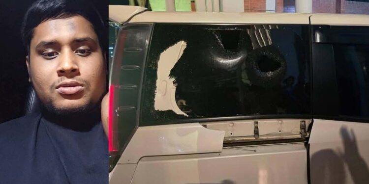 হাসনাতের গাড়িবহরে হামলা, প্রতিবাদে বিক্ষোভ