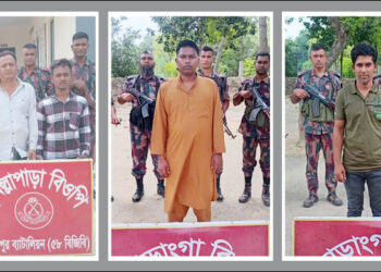 সীমান্ত দিয়ে ভারতে প্রবেশের চেষ্টা, ১৯ বাংলাদেশি আটক