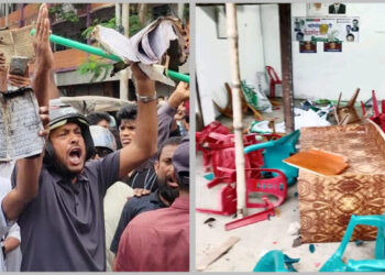 ভাংচুর-কোরআন পুড়ানো নিয়ে উত্তপ্ত পাবনার রাজনীতি