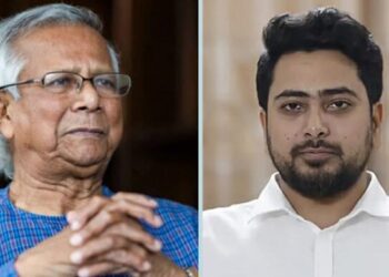 ড. ইউনূস ‘পদত্যাগের বিষয়ে ভাবছেন’: নাহিদ ইসলাম