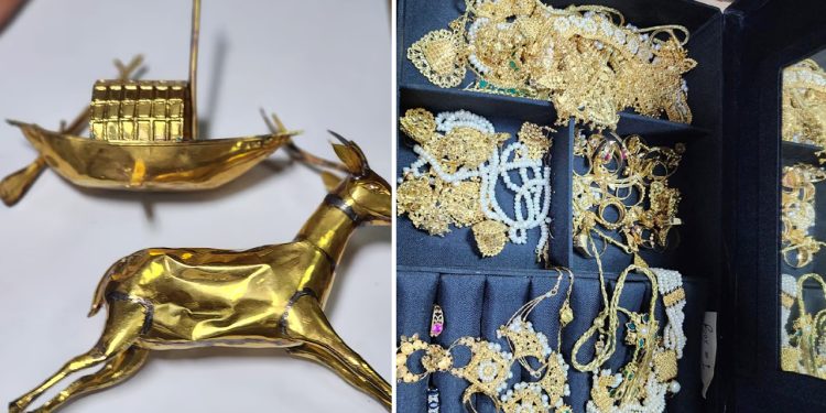 হাসিনার ব্যাংক লকার থেকে ৮৩২ ভরি স্বর্ণ জব্দ