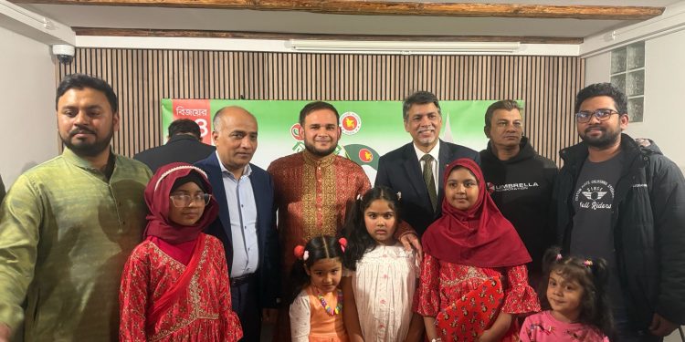 দূতাবাসের উদ্যোগে ডেনমার্কে মহান বিজয় দিবস উদযাপন