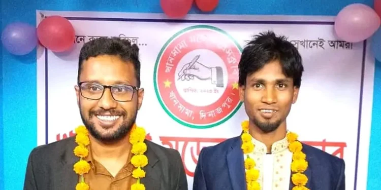 খানসামা প্রেস ক্লাবের প্রথম নির্বাচনে সভাপতি মাসুদ, সম্পাদক জসিম