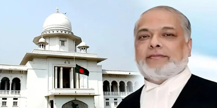 রোববার শপথ নেবেন নতুন প্রধান বিচারপতি