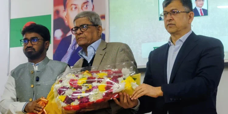 গণঅধিকার ছেড়ে বিএনপিতে যোগ দিলেন রাশেদ খান