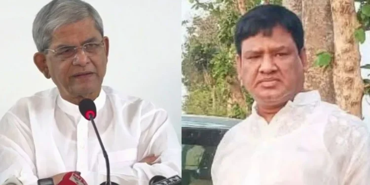 ডাবলুর মৃত্যুর ঘটনায় সেনাপ্রধানের হস্তক্ষেপ দাবি মির্জা ফখরুলের