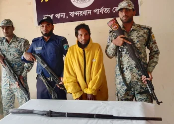 সাজাপ্রাপ্ত পলাতক আসামি বন্দুকসহ গ্রেপ্তার