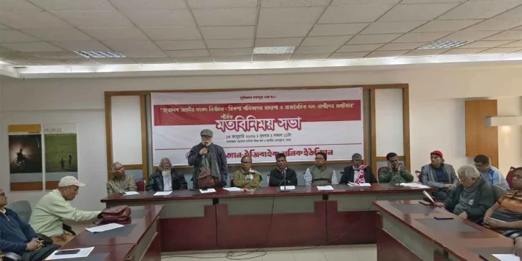 নির্বাচন সামনে রেখে রিকশা শ্রমিকদের ১২ দফা দাবি
